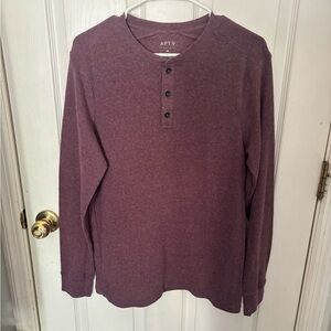 Apt. 9 Dark Purple Long Sleeve(LIKE NEW)